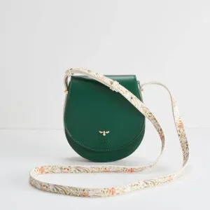 Matilda Green Saddle Bag by Fable