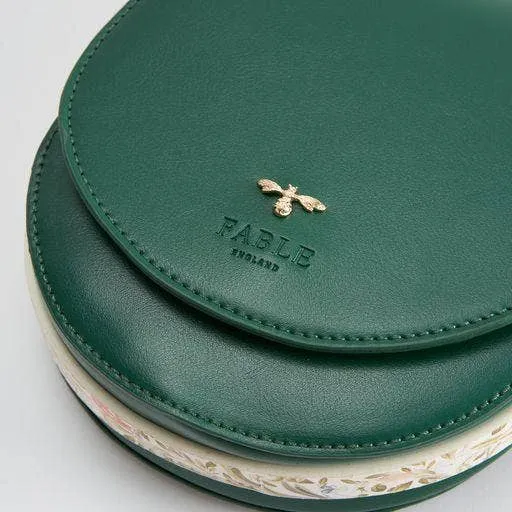 Matilda Green Saddle Bag by Fable