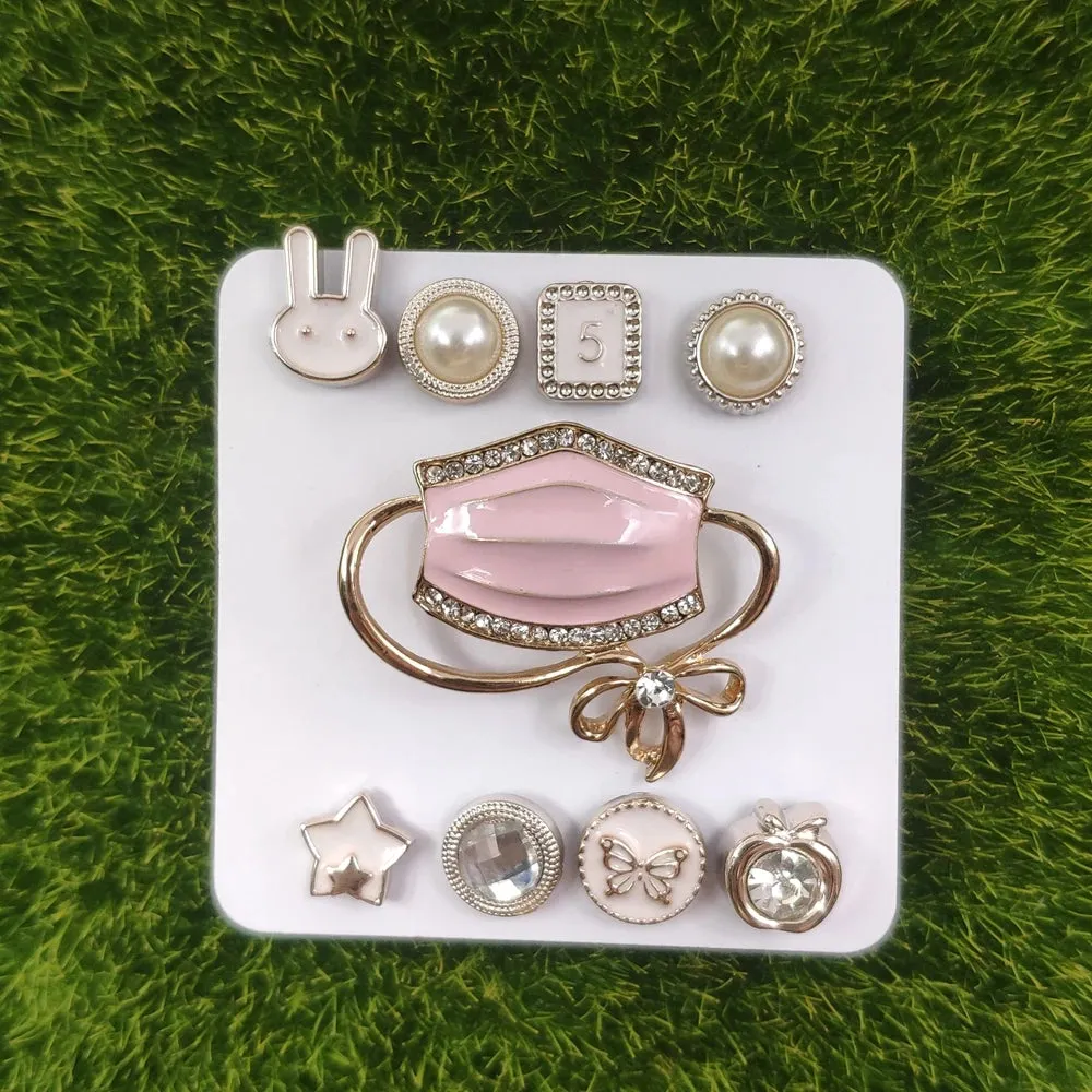 Medical Mask Brooch Gift Set