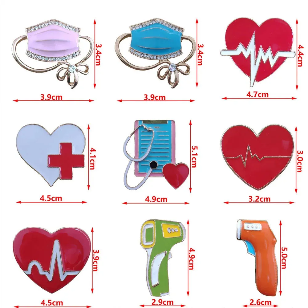 Medical Mask Brooch Gift Set