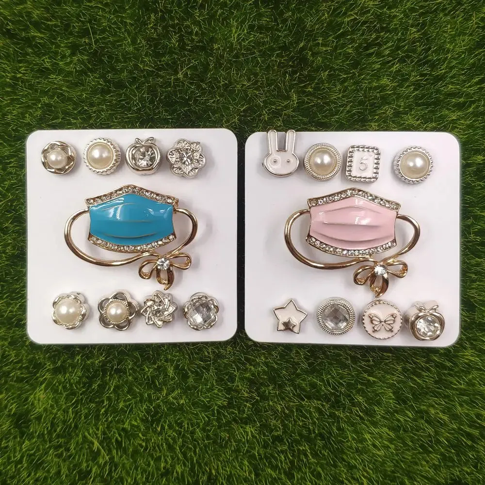 Medical Mask Brooch Gift Set