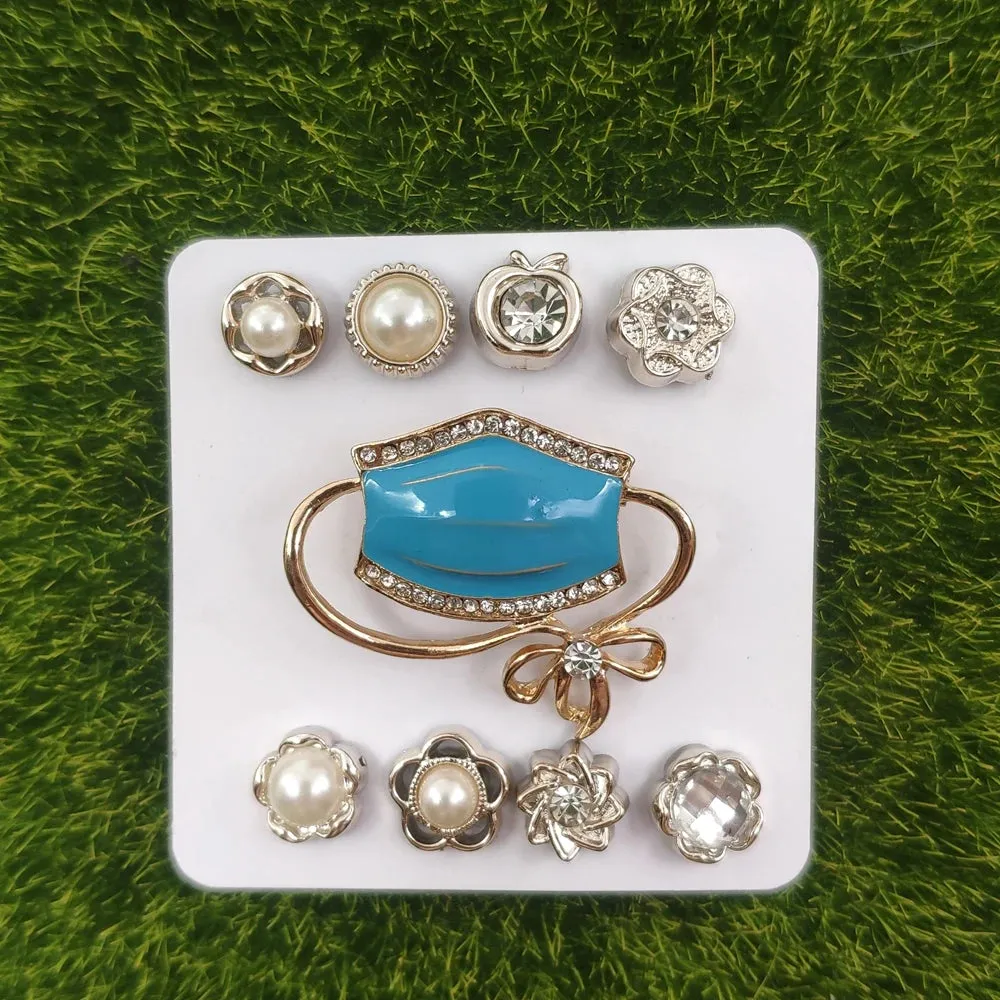 Medical Mask Brooch Gift Set