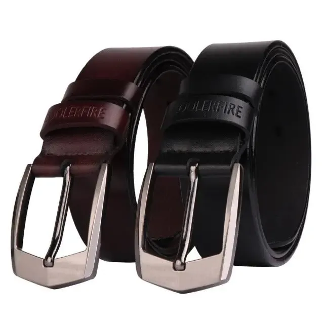 Men's fashionable belts with a classic design