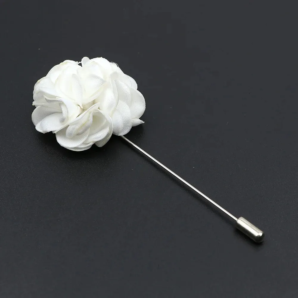 Men's Handmade Brooches Floral Brooch Pin Suit Shirt Corsage Collar