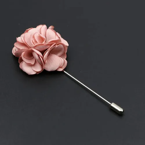 Men's Handmade Brooches Floral Brooch Pin Suit Shirt Corsage Collar