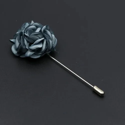 Men's Handmade Brooches Floral Brooch Pin Suit Shirt Corsage Collar