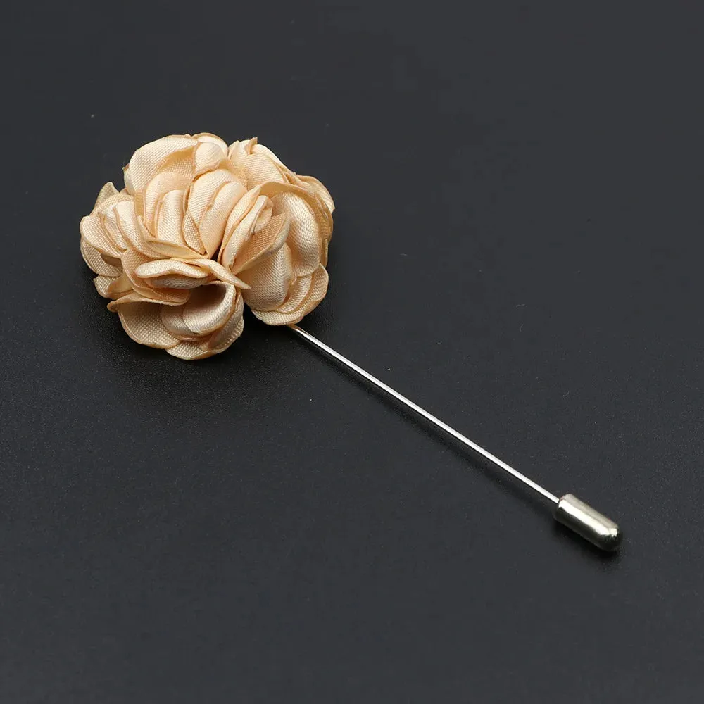 Men's Handmade Brooches Floral Brooch Pin Suit Shirt Corsage Collar