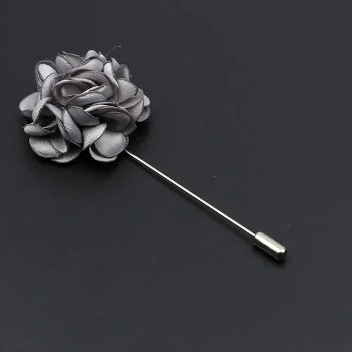 Men's Handmade Brooches Floral Brooch Pin Suit Shirt Corsage Collar