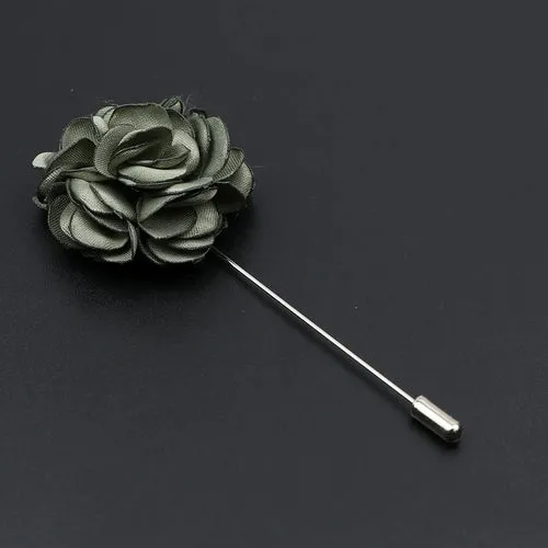 Men's Handmade Brooches Floral Brooch Pin Suit Shirt Corsage Collar