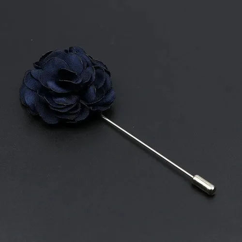 Men's Handmade Brooches Floral Brooch Pin Suit Shirt Corsage Collar