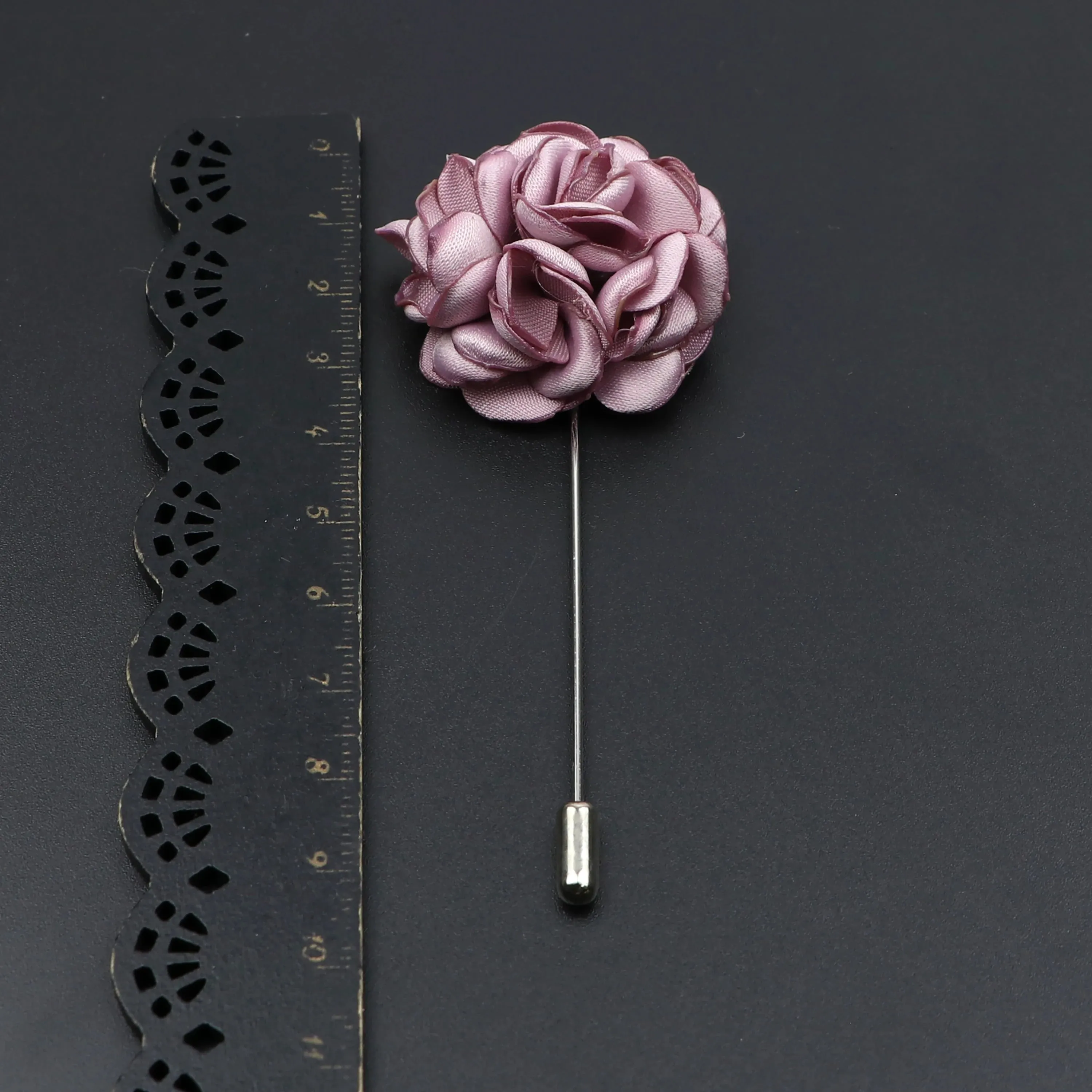 Men's Handmade Brooches Floral Brooch Pin Suit Shirt Corsage Collar