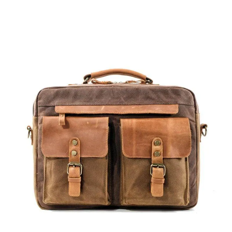Mens Shoulder Strap Canvas Messenger Bag
