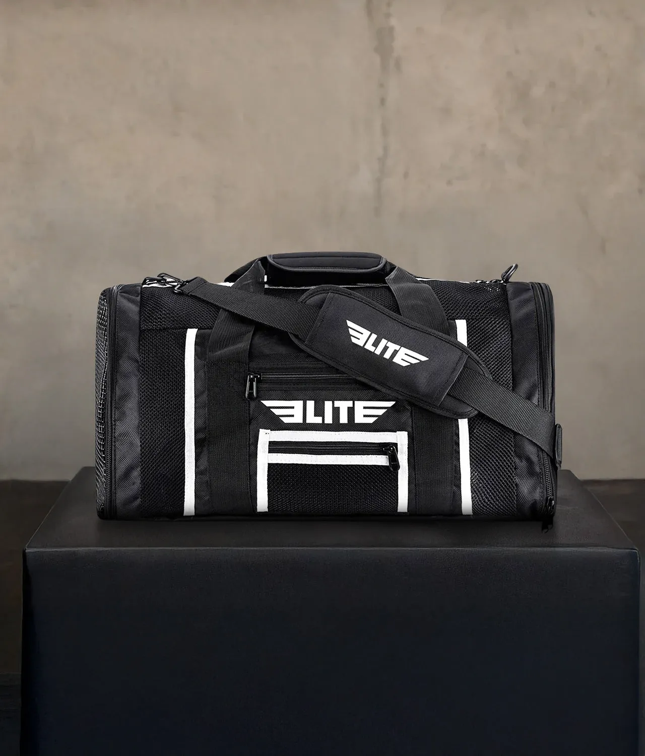 Mesh Black Large Training Gear Gym Bag