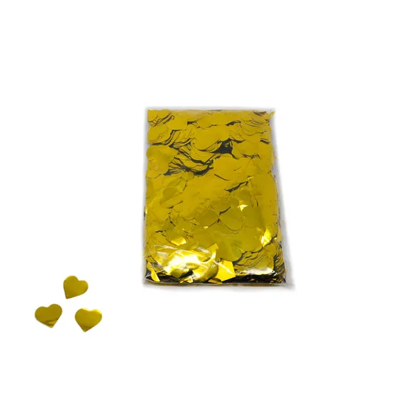 Metallic Confetti Hearts Ø 30mm