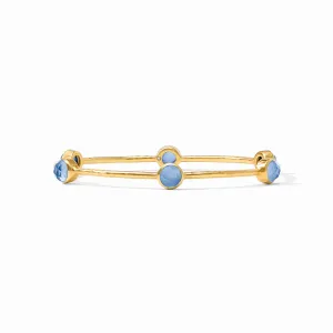Milano Bangle- Chalcedony Blue