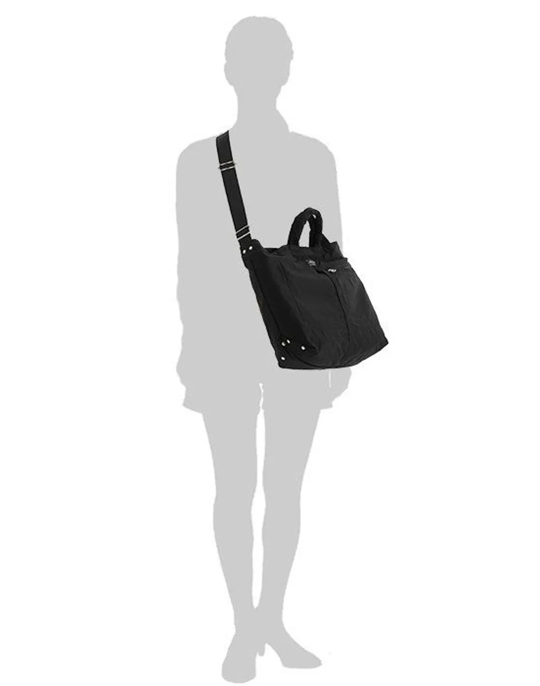 Mile 2Way Tote Bag (S) - White