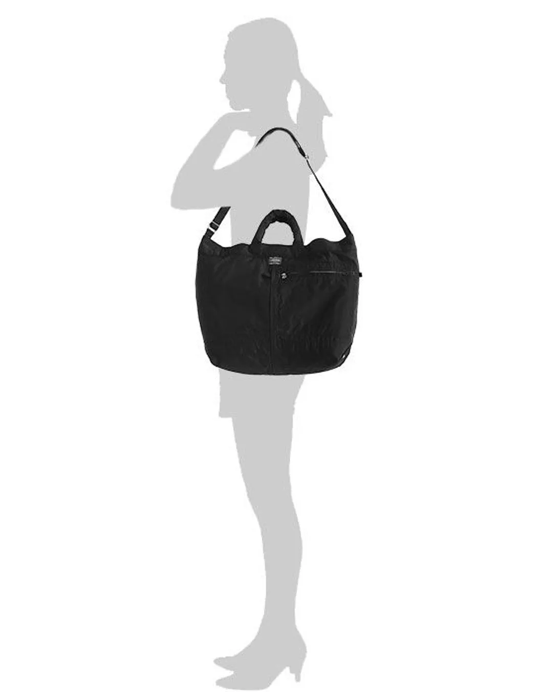 Mile 2Way Tote Bag (S) - White
