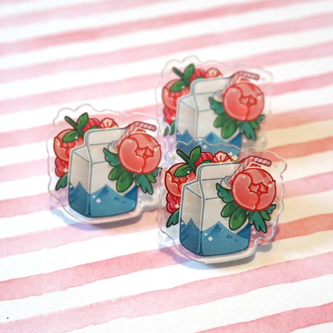 Milk | Acrylic Pin