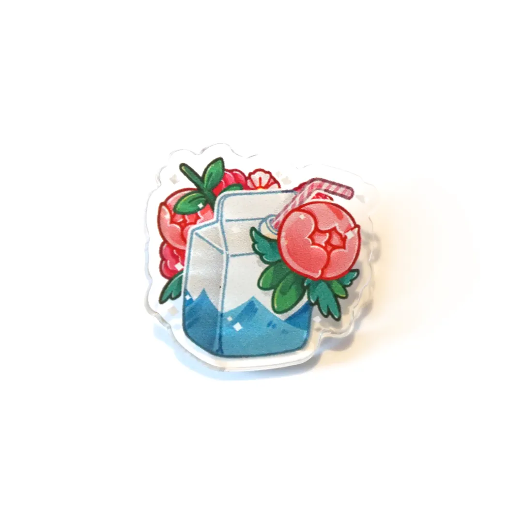 Milk | Acrylic Pin