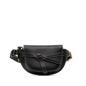 Mini Leather Gate Belt Bag