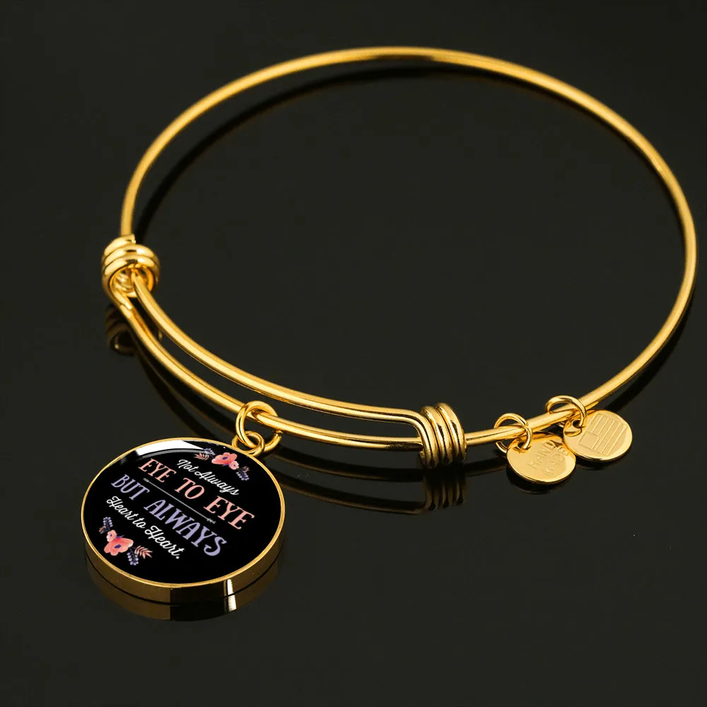 Mother Daughter Custom Bangle, Mother Daughter Jewelry