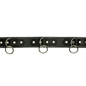 MRB-5 1 1/2" Bondage Belt w/Rings