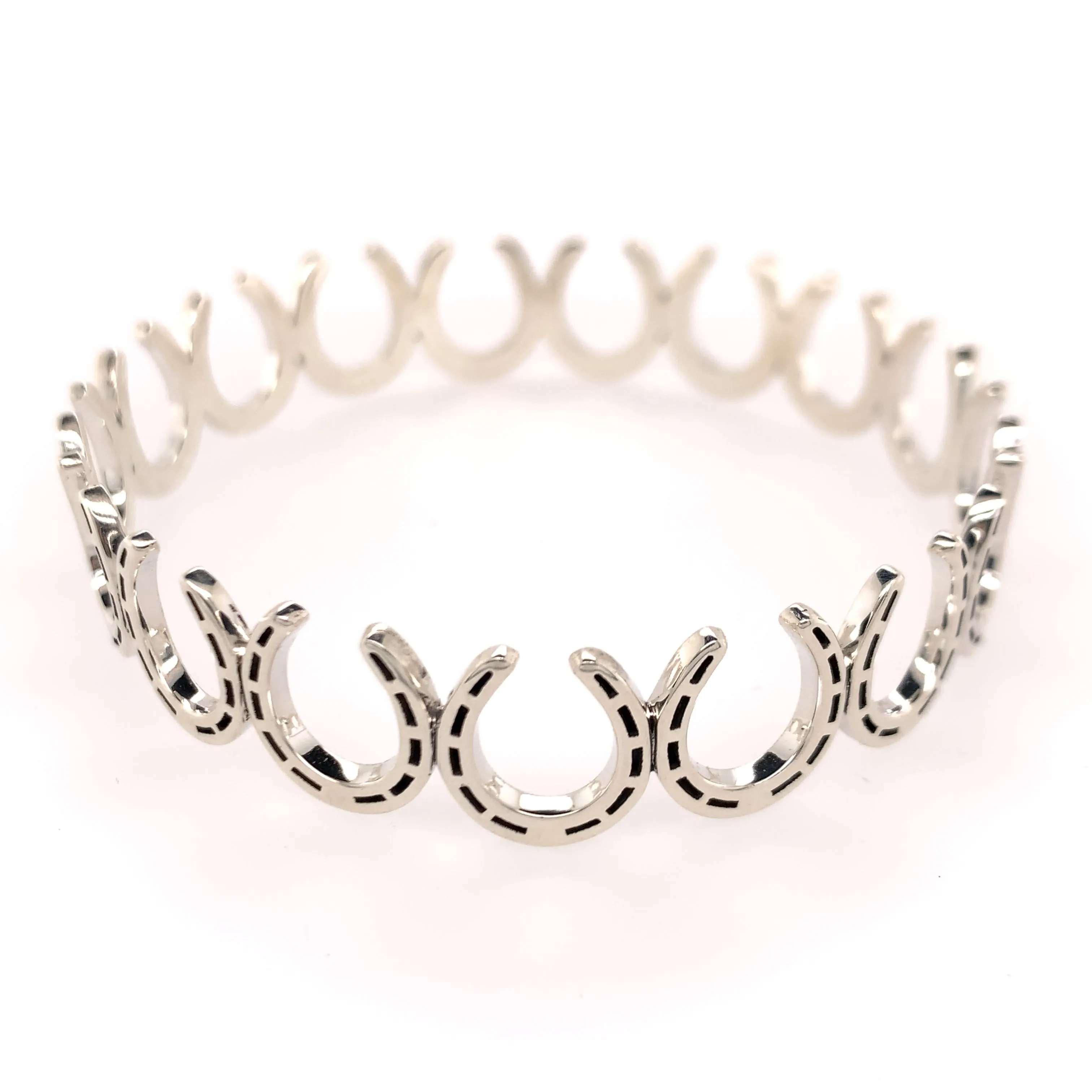 Multi-Horseshoe Bangle