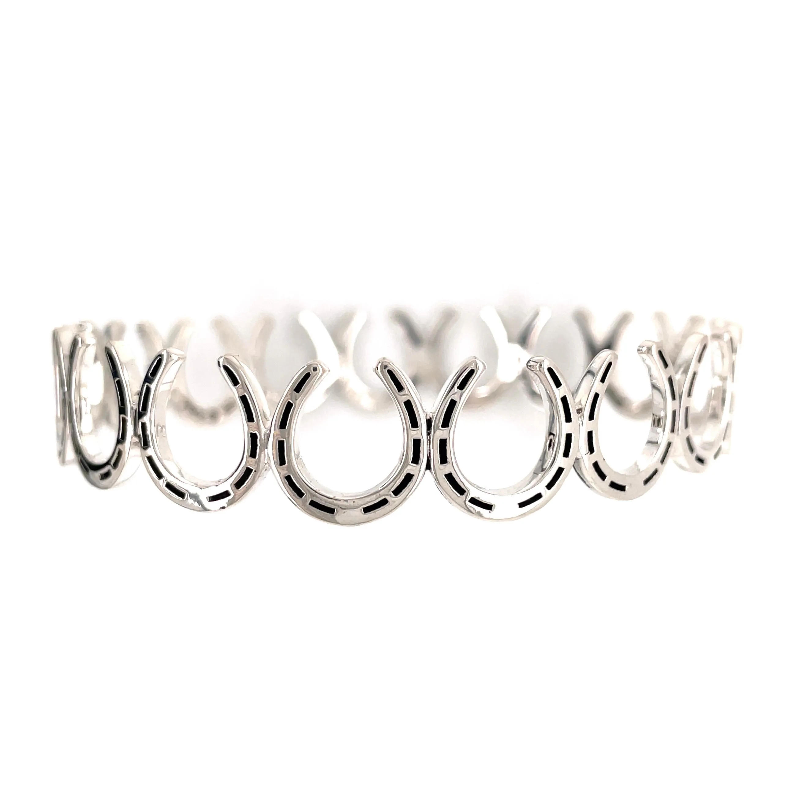 Multi-Horseshoe Bangle
