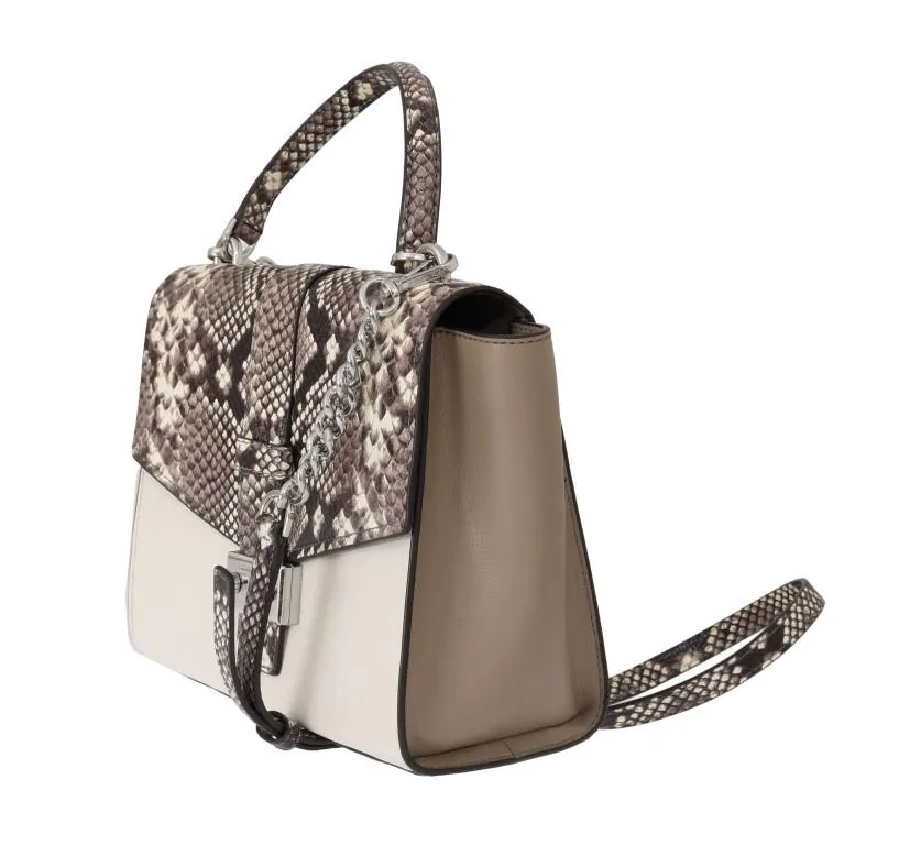 Multicolor MAUVE Satchel Messenger Bag