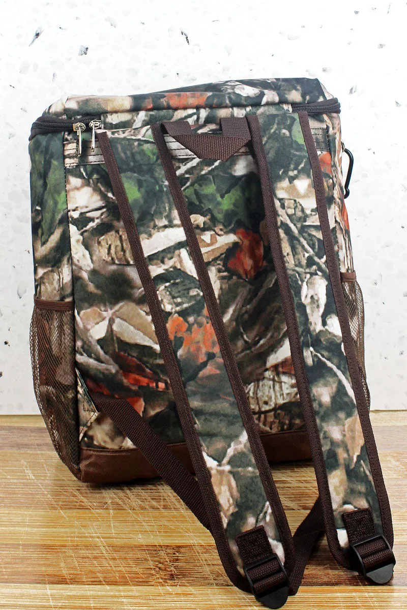 Natural Camo Cooler Backpack