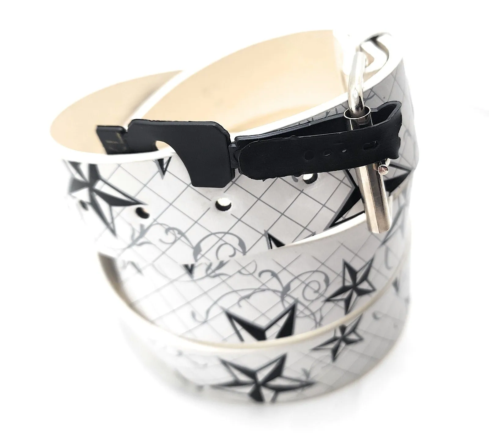 Nautical Stars White Belt