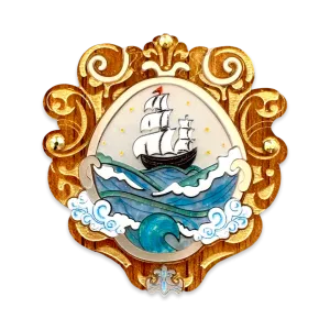 Nautical Voyage ⚓️ 🌊 - brooch