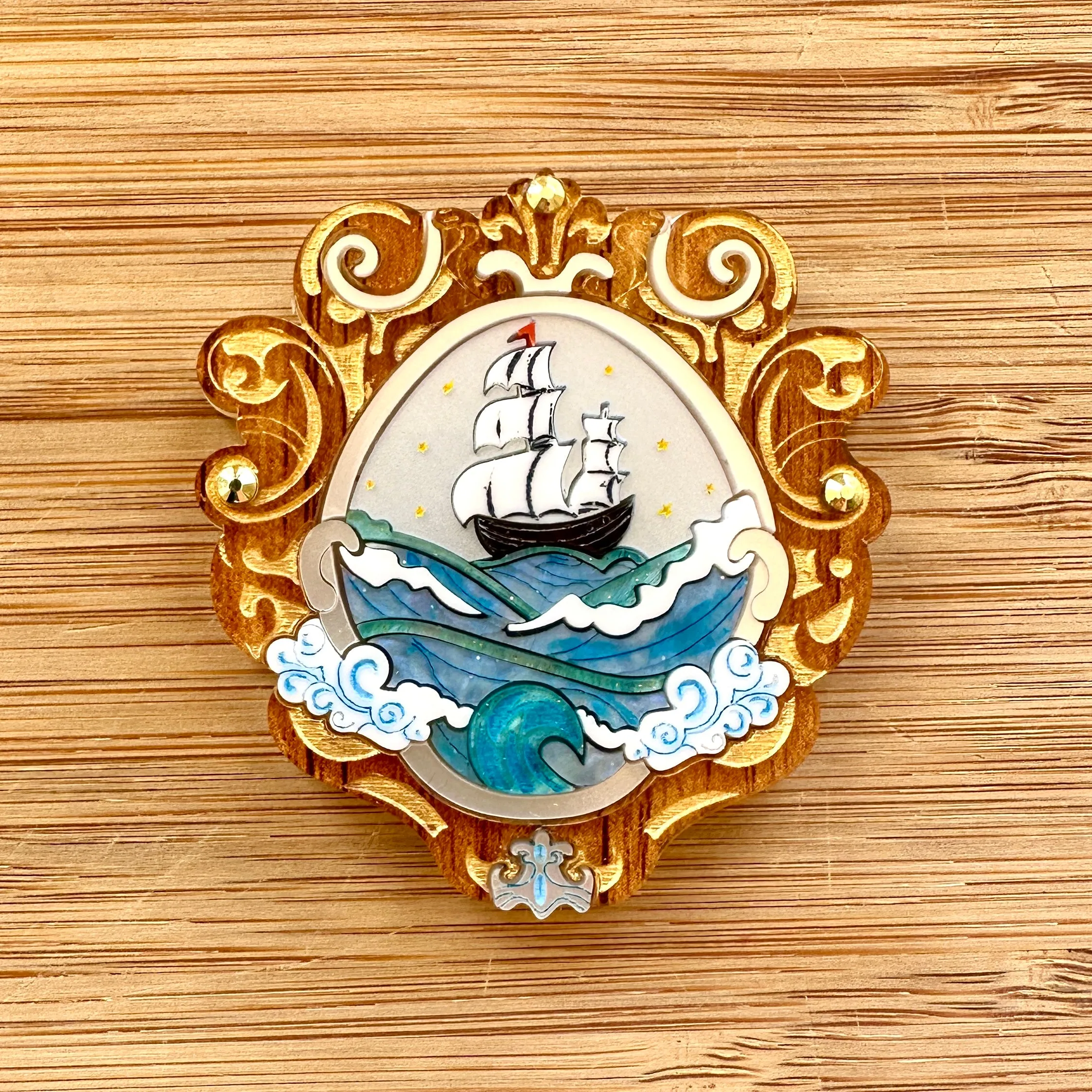 Nautical Voyage ⚓️ 🌊 - brooch