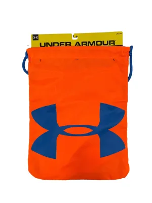 Neon Orange Drawstring Bag