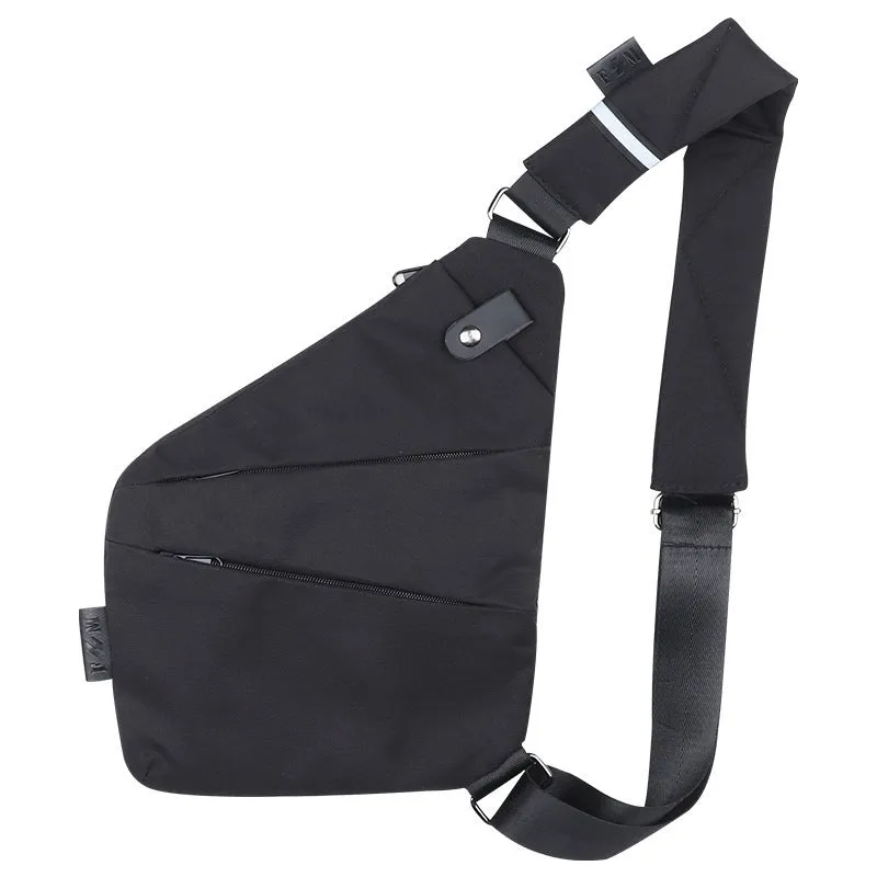 New Mens Digital Storage Gun Bag Diagonal Outdoor Sports Waist Bag