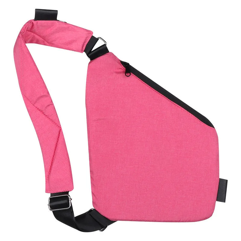 New Mens Digital Storage Gun Bag Diagonal Outdoor Sports Waist Bag