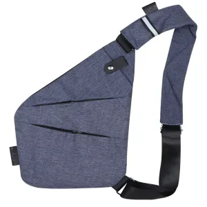 New Mens Digital Storage Gun Bag Diagonal Outdoor Sports Waist Bag