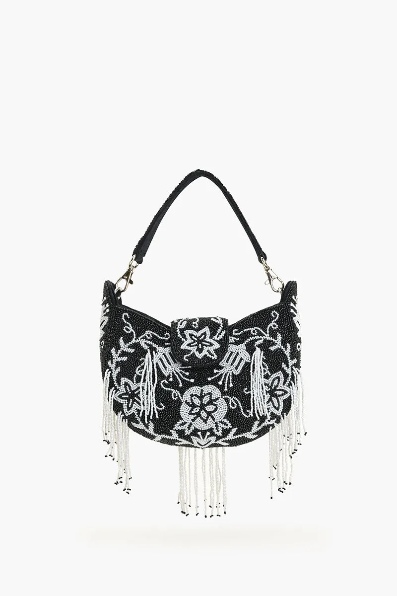Nightfall Beaded Handheld Bag