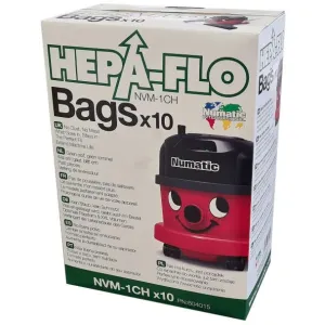 Numatic Hepaflo Vacuum Bags