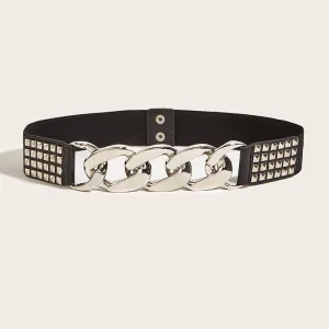 nwe-design-sense-rivet-decoration-with-suit-skirt-waist-elastic-waist-seal-jlthb0023
