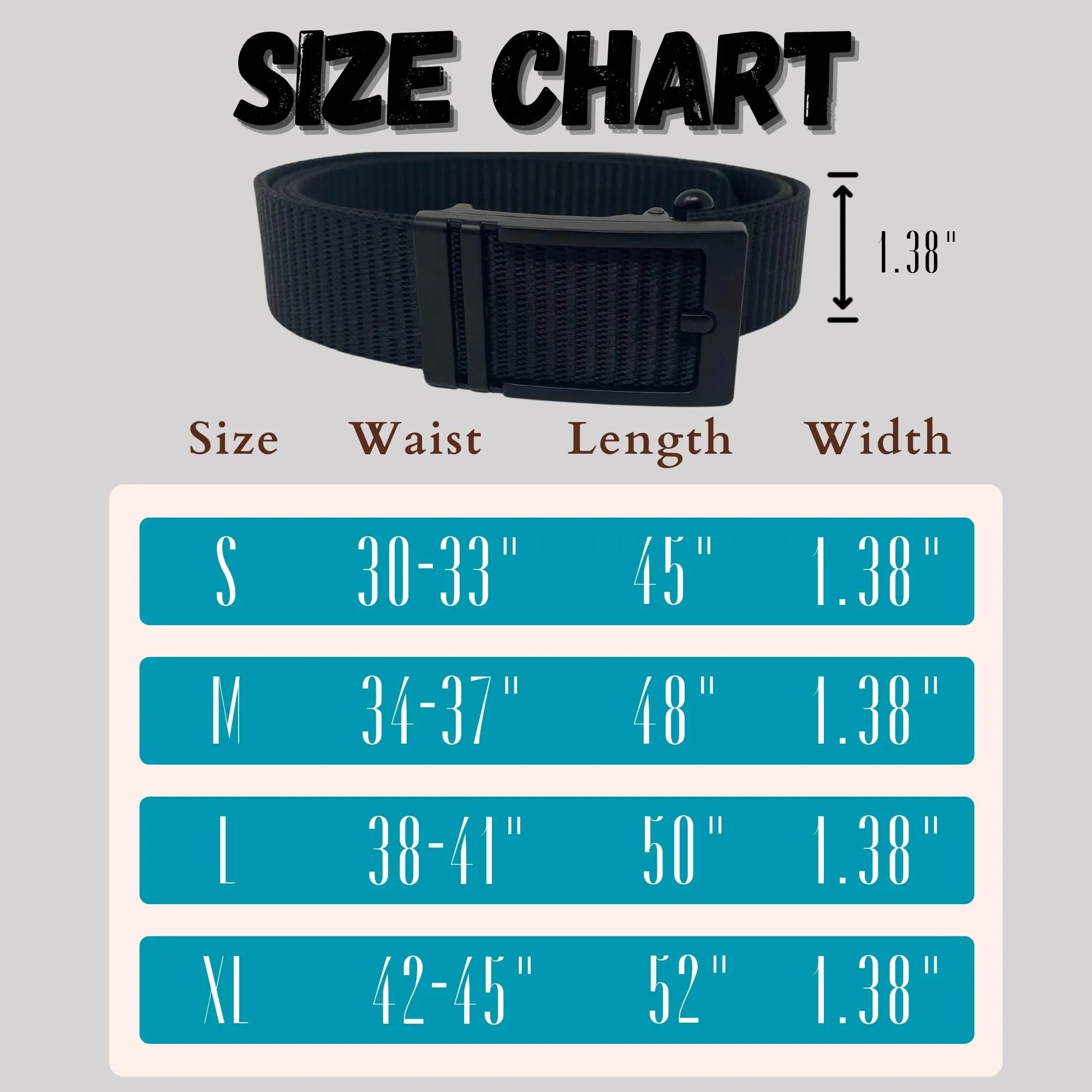 Nylon Web Ratchet Belt by Funky Junque