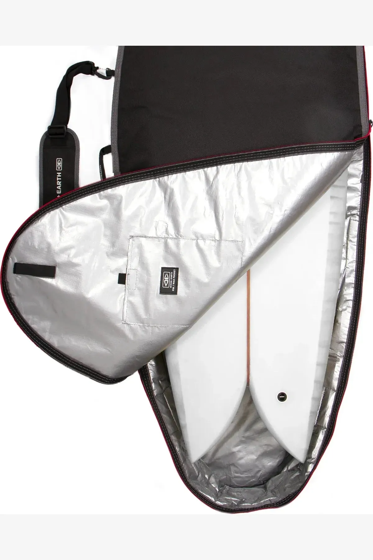 O&E COMPACT DAY FISH BOARD BAG - 6'4"