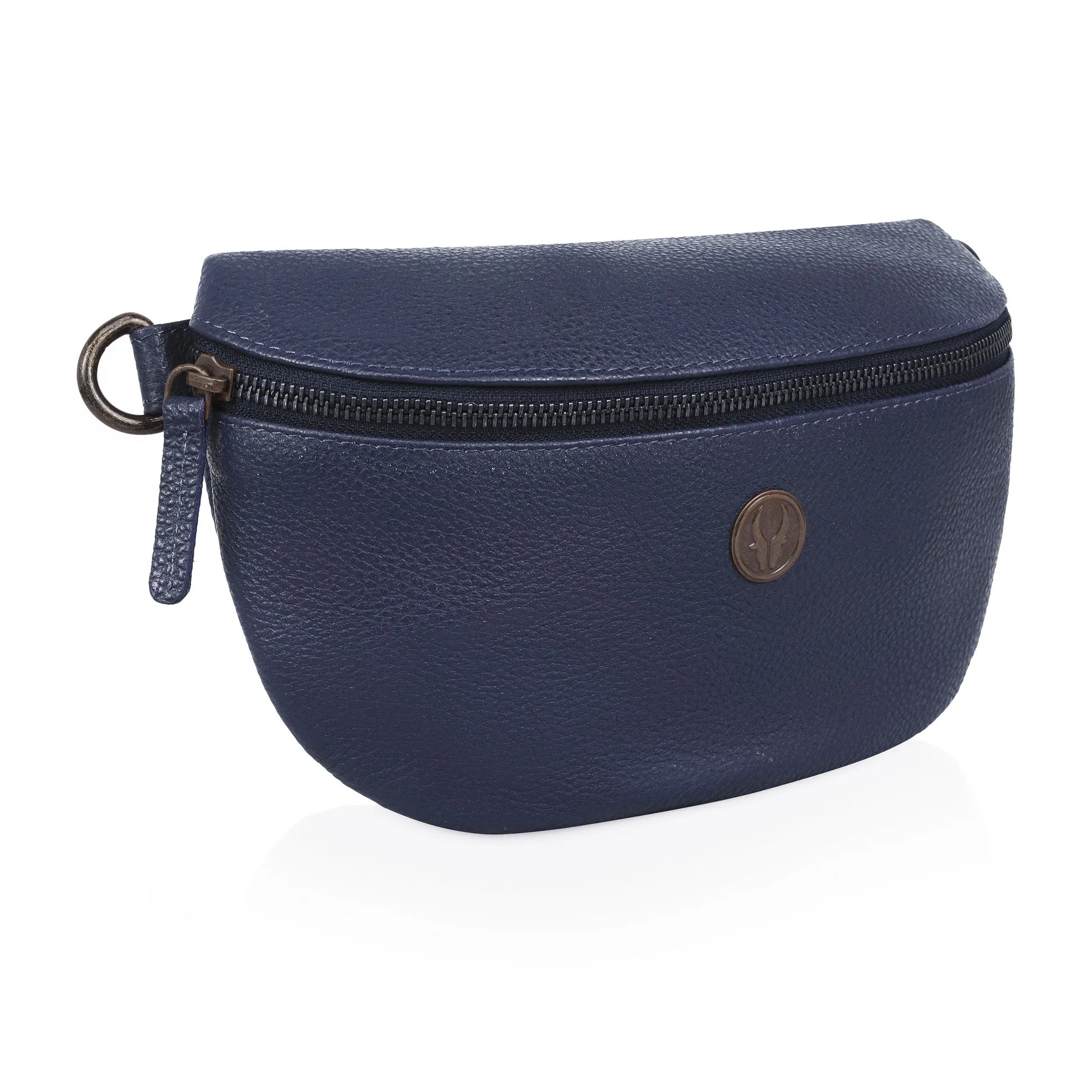 OASIS Fanny Pack Waist Bag Multifunction Genuine Leather Bag Travel Pouch for Men and Women