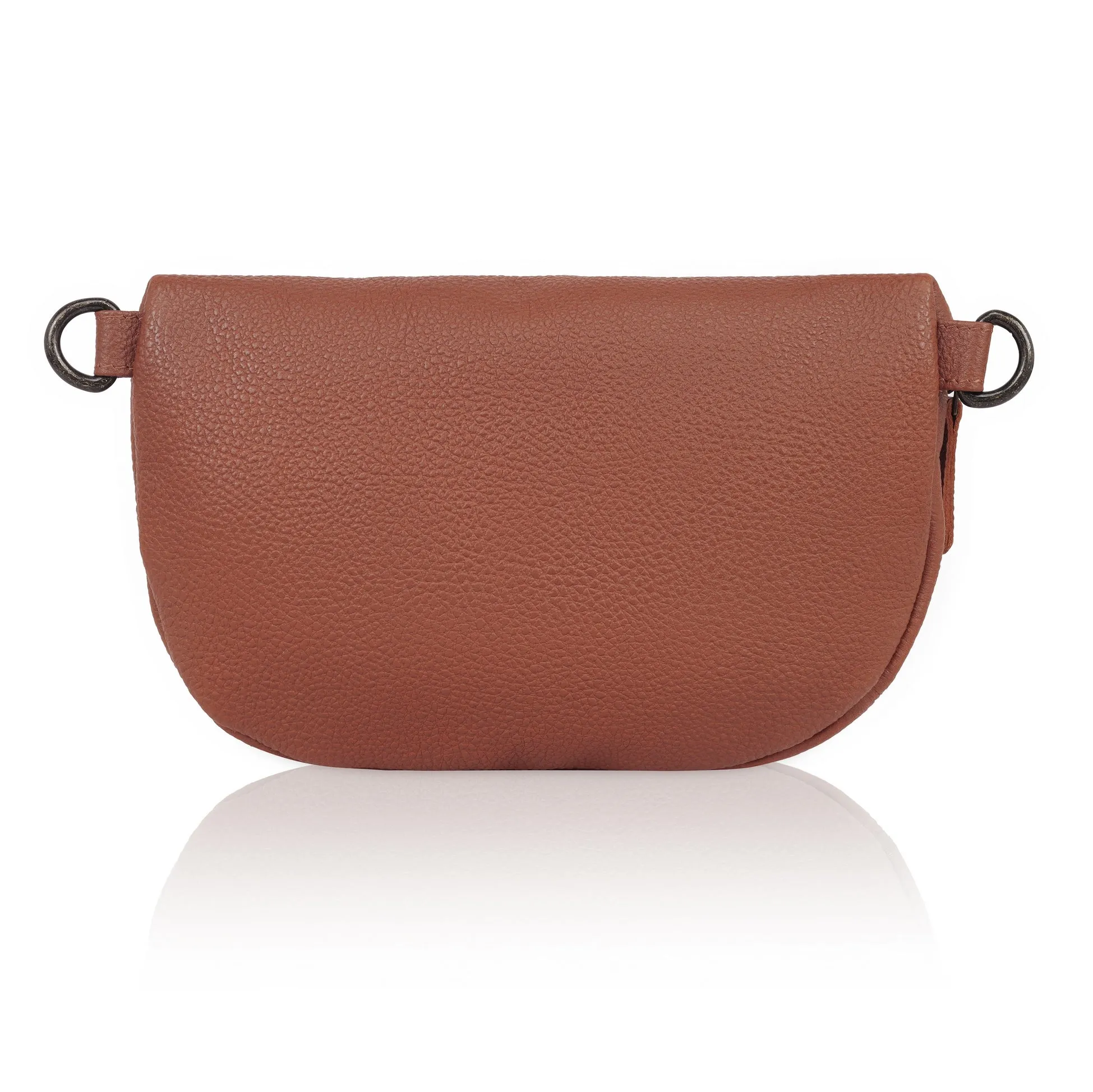 OASIS Fanny Pack Waist Bag Multifunction Genuine Leather Bag Travel Pouch for Men and Women