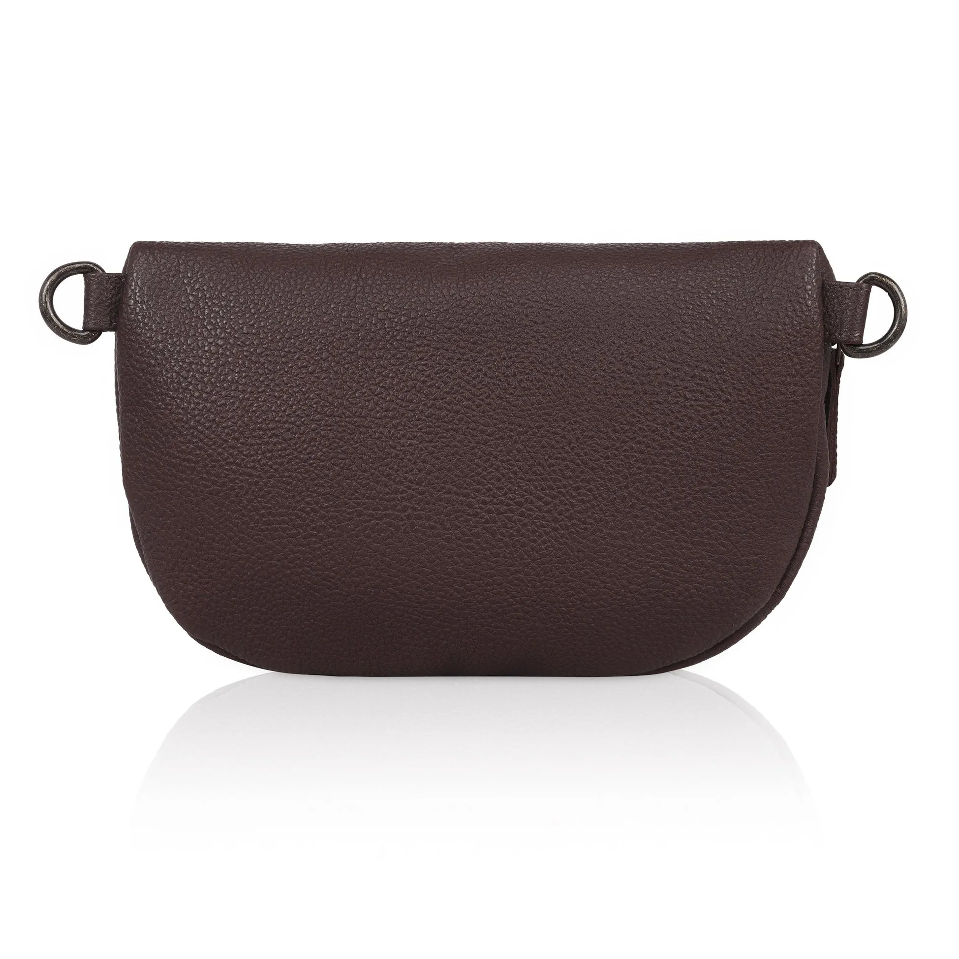 OASIS Fanny Pack Waist Bag Multifunction Genuine Leather Bag Travel Pouch for Men and Women