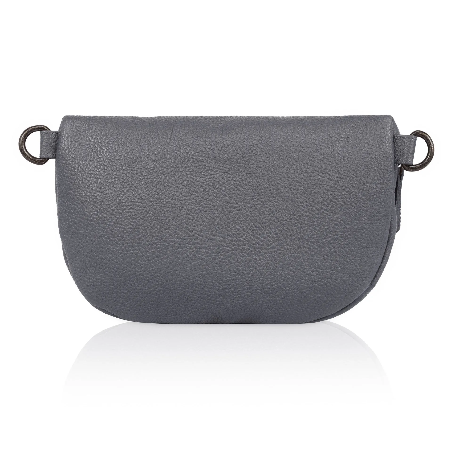 OASIS Fanny Pack Waist Bag Multifunction Genuine Leather Bag Travel Pouch for Men and Women