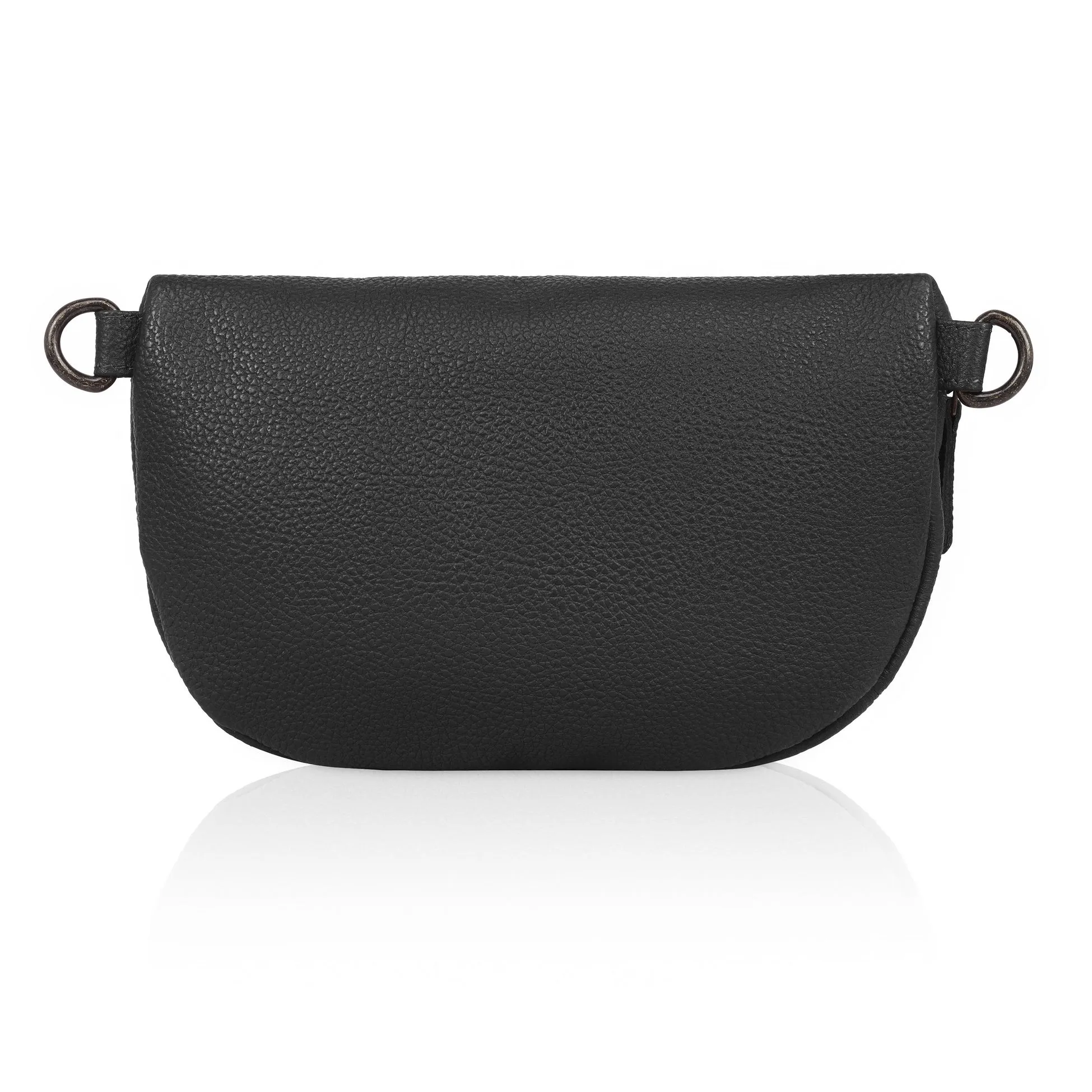OASIS Fanny Pack Waist Bag Multifunction Genuine Leather Bag Travel Pouch for Men and Women