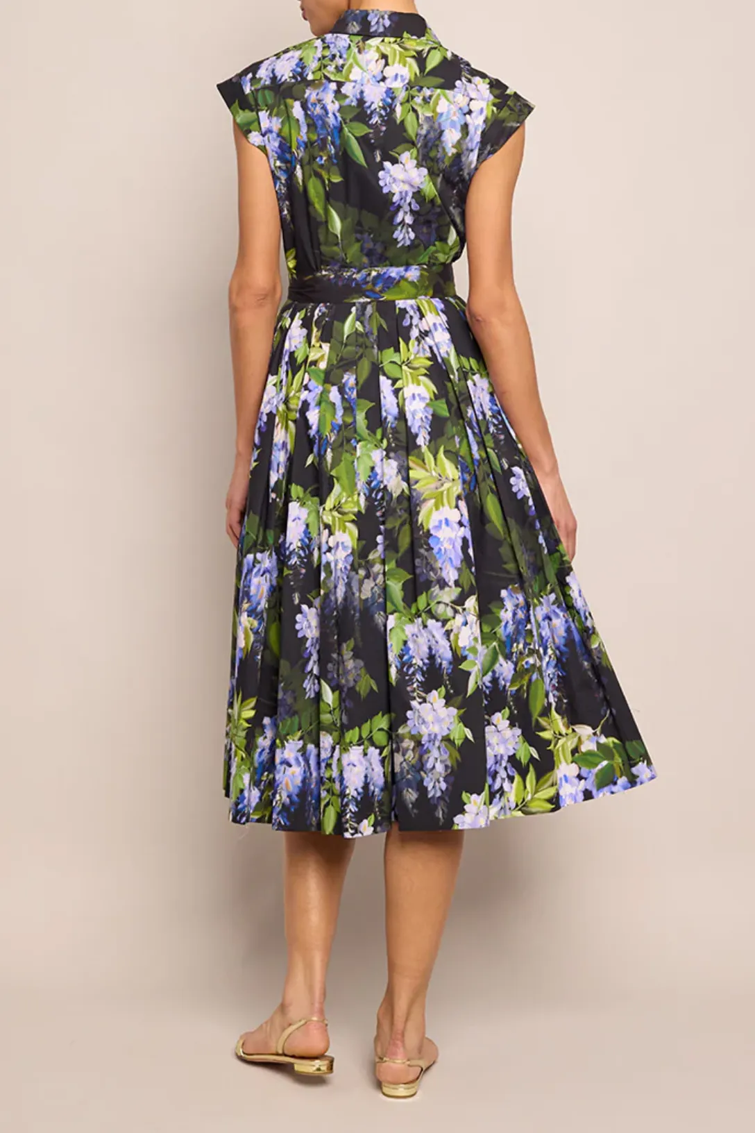 Octavia Dress | Wisteria Black