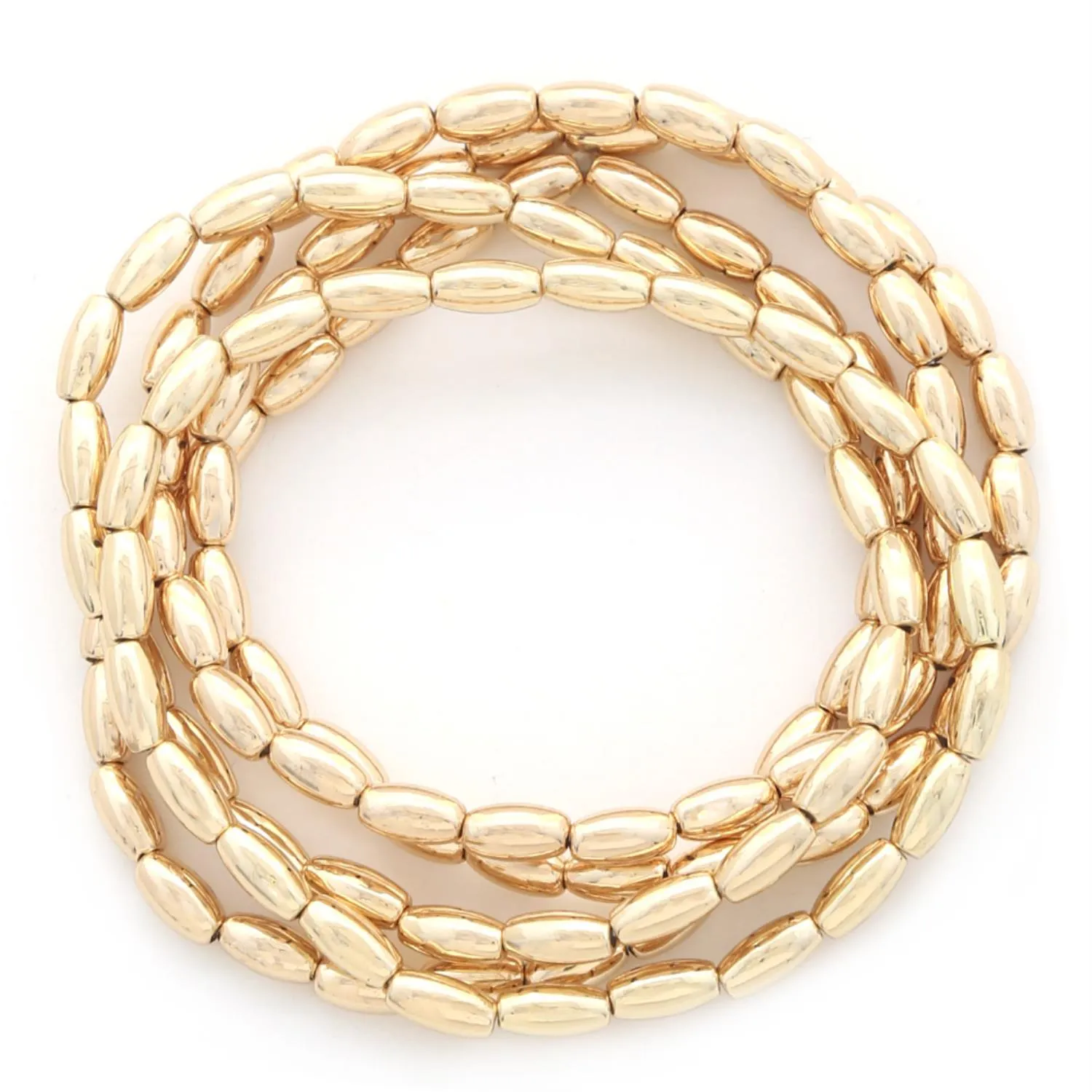 Oval Beaded Bracelet