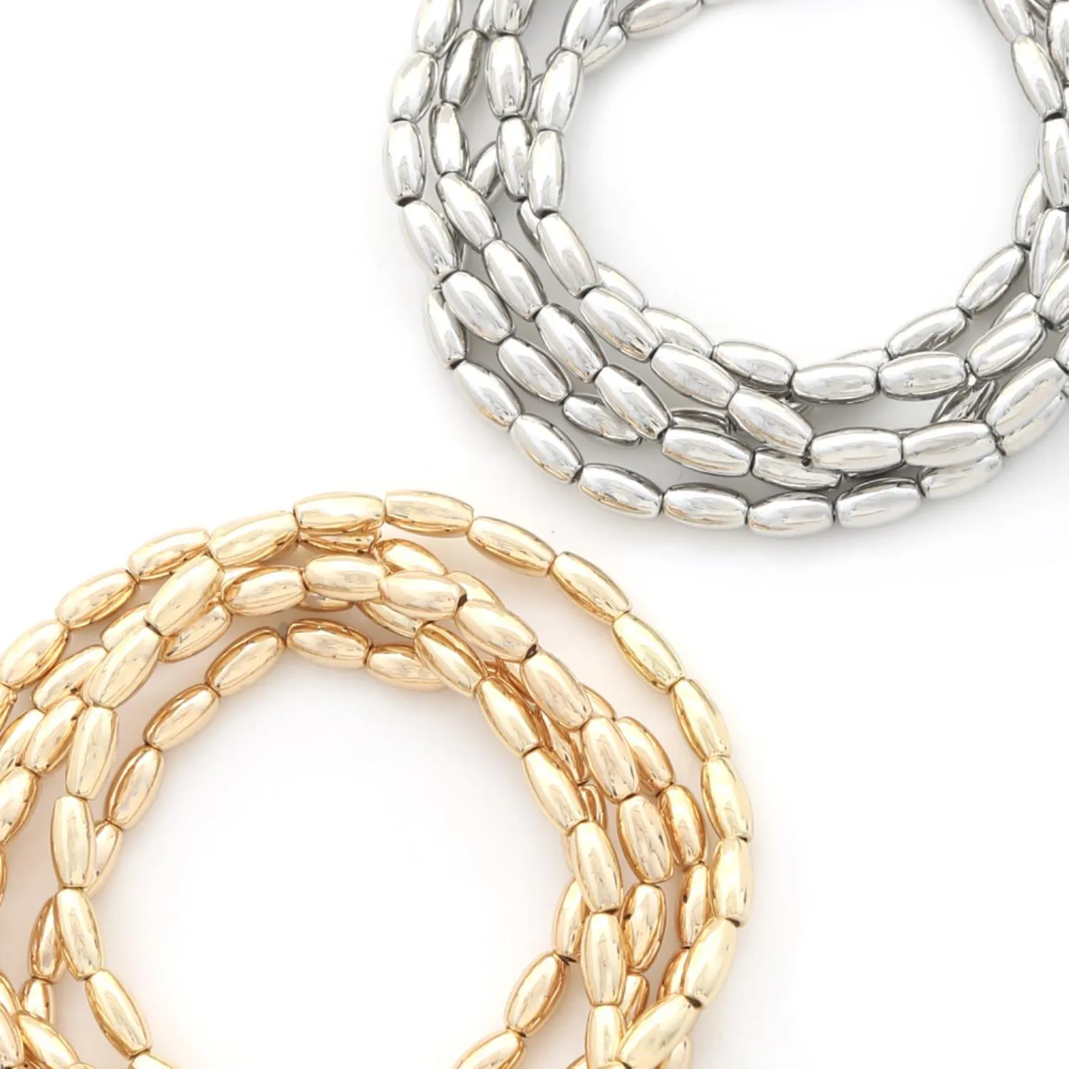 Oval Beaded Bracelet
